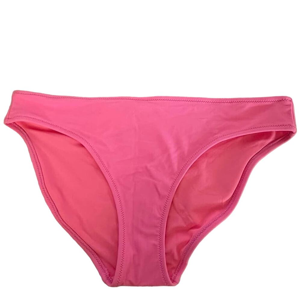 Aerie Womens Size Medium Swim Bikini Bottoms 1372 punch Pink Stretch NWT